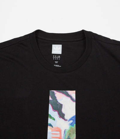 Adidas Lounging T-Shirt - Black / Multicolour