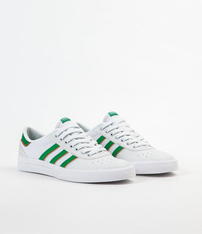 Adidas Lucas Premiere Adv Shoes - White / Green / White