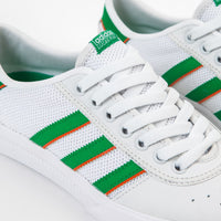 Adidas Lucas Premiere Adv Shoes - White / Green / White thumbnail