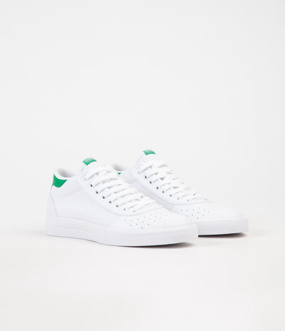 Adidas Lucas Premiere Mid Shoes - FTW White / FTW White / Green