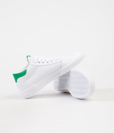 Adidas Lucas Premiere Mid Shoes - FTW White / FTW White / Green