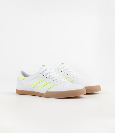 Adidas Lucas Premiere Shoes - White / Hi-Res Yellow / Gum