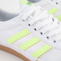 Adidas Lucas Premiere Shoes - White / Hi-Res Yellow / Gum thumbnail