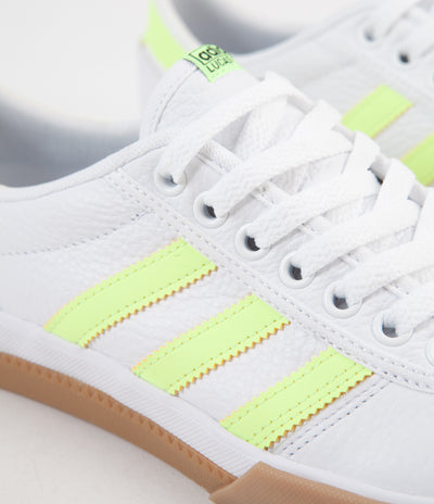 Adidas Lucas Premiere Shoes - White / Hi-Res Yellow / Gum