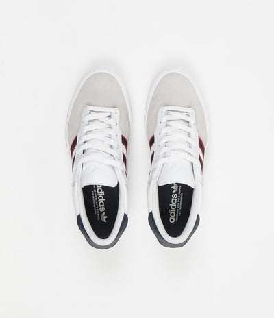 Adidas Matchbreak Super Shoes - White / Collegiate Navy / Scarlet