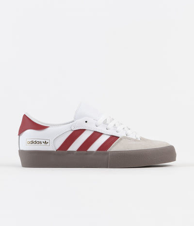 Adidas Matchbreak Super Shoes - White / Power Red / Gum