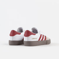 Adidas Matchbreak Super Shoes - White / Power Red / Gum thumbnail