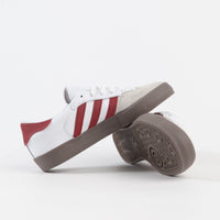 Adidas Matchbreak Super Shoes - White / Power Red / Gum thumbnail