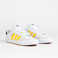 Adidas Nora Shoes - FTWR White / Bold Gold / Collegiate Navy thumbnail