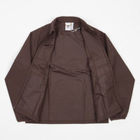 Adidas Outer Station Jacket - Brown / Orange Rush thumbnail