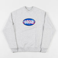 Adidas Oval Sweatshirt - Light Grey Heather thumbnail