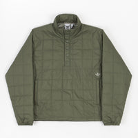 Adidas Quilted Jacket - Legacy Green / Feather Grey thumbnail