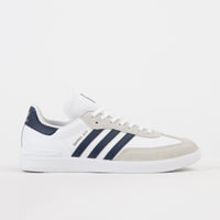 Adidas Samba ADV Shoes - White / Collegiate Navy / Gold Metallic thumbnail