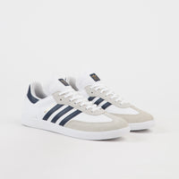 Adidas Samba ADV Shoes - White / Collegiate Navy / Gold Metallic thumbnail