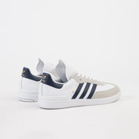 Adidas Samba ADV Shoes - White / Collegiate Navy / Gold Metallic thumbnail