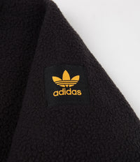 Adidas sherpa full zip jacket hot sale