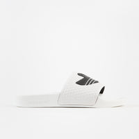 Adidas Shmoofoil Slides - White / Black / White thumbnail