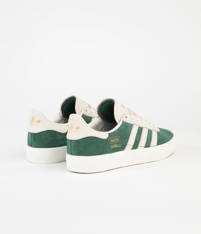 Adidas Suciu Gazelle ADV Shoes - Collegiate Green / Chalk White / Chalk White