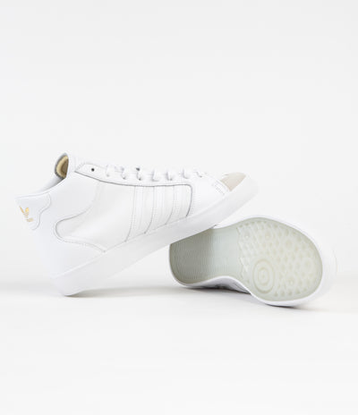 Adidas Superskate Adv Shoes - FTWR White / FTWR White / Gold Metallic