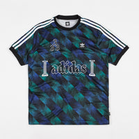 Adidas Towning Jersey - Black / Active Green / Active Blue thumbnail