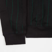 Adidas Tyshawn Sweatshirt - Black / Collegiate Green thumbnail