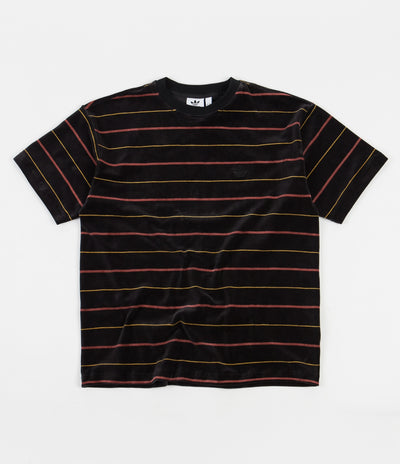 Adidas Velour Jersey - Black / Legacy Red / Legacy Gold / Off White