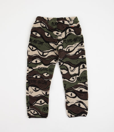 Adidas x Fucking Awesome Sherpa Pants - Multicolor / App Signal Orange