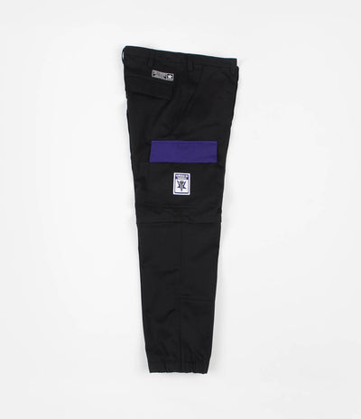 Adidas x Hardies Track Pants - Black / Collegiate Purple