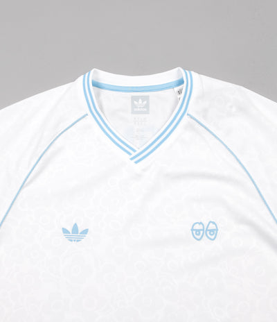 Adidas x Krooked Jersey - White / Clear Blue