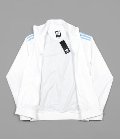 Adidas x Krooked Tracksuit Jacket - White / Clear Blue