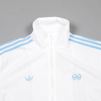 Adidas x Krooked Tracksuit Jacket - White / Clear Blue thumbnail