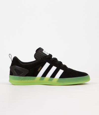 Adidas x Palace Pro 'Chewy' Shoes - Black / White / Green