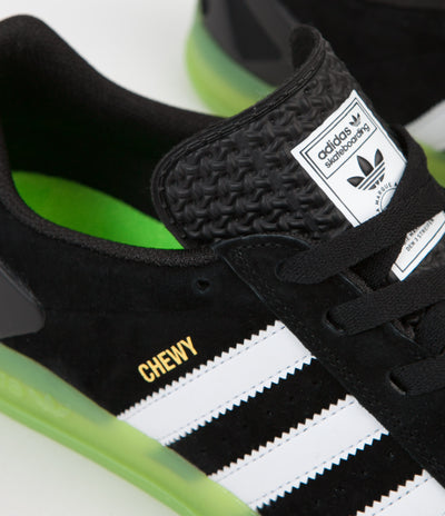 Adidas x Palace Pro 'Chewy' Shoes - Black / White / Green