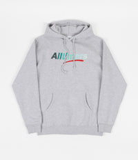 Alltimers Big Fader Hoodie - Heather Grey