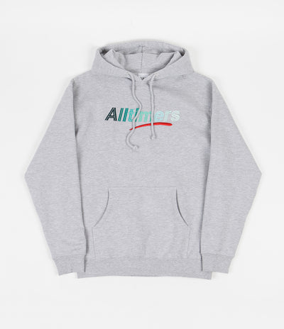 Alltimers Big Fader Hoodie - Heather Grey