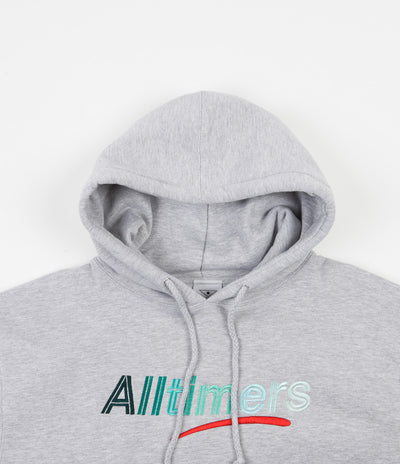 Alltimers Big Fader Hoodie - Heather Grey