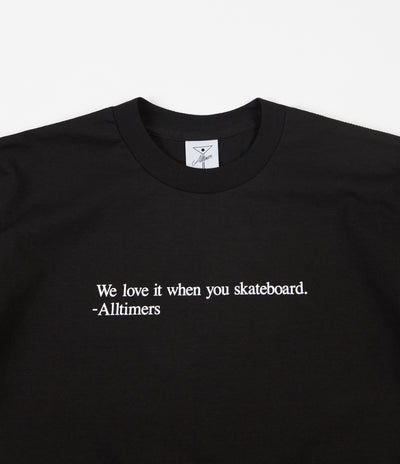 Alltimers Love It T-Shirt - Black