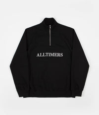 Alltimers Nextel Quarter Zip Sweatshirt - Black