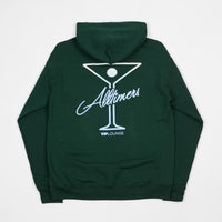 Alltimers Puff Classic Logo Hoodie - Forest Green thumbnail