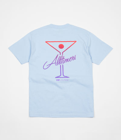 Alltimers Puff Classic Logo T-Shirt - Powder Blue