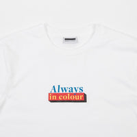 Always in Colour 80s TV T-Shirt - White thumbnail