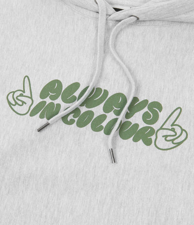 Always in Colour Hands Hoodie - Grey Heather