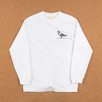 Anti Hero Lil Pigeon Long Sleeve T-Shirt - White thumbnail