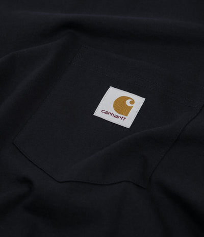 Carhartt Long Sleeve Pocket T-Shirt - Dark Navy