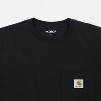 Carhartt Long Sleeve Pocket T-Shirt - Dark Navy thumbnail