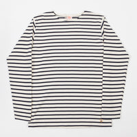 Armor Lux Breton Long Sleeve T-Shirt - Nature / Seal thumbnail