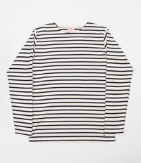 Armor Lux Breton Long Sleeve T-Shirt - Nature / Seal