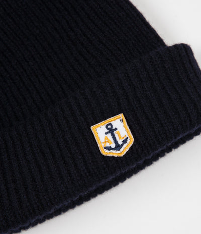 Armor Lux Fisherman Breton Beanie - Rich Navy