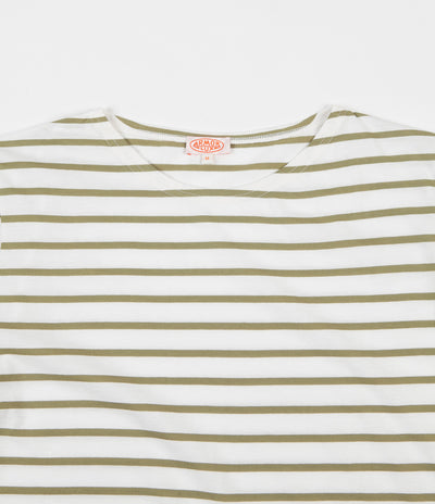 Armor Lux Striped Breton T-Shirt - Milk / Maquis