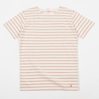 Armor Lux Striped Breton T-Shirt - Nature / Pink Atlas thumbnail